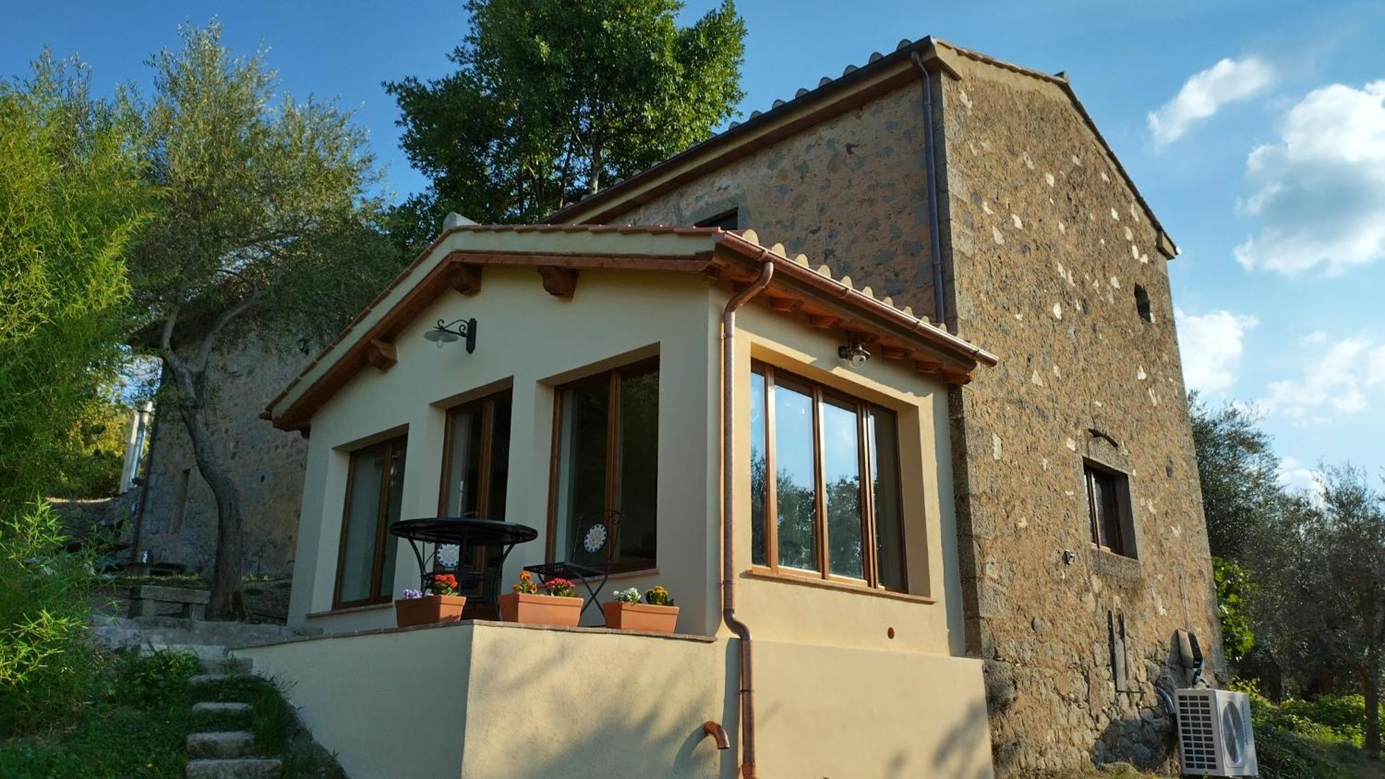Podere Cerrete - Eco Farmhouse Кастель-дель-Пьяно Экстерьер фото