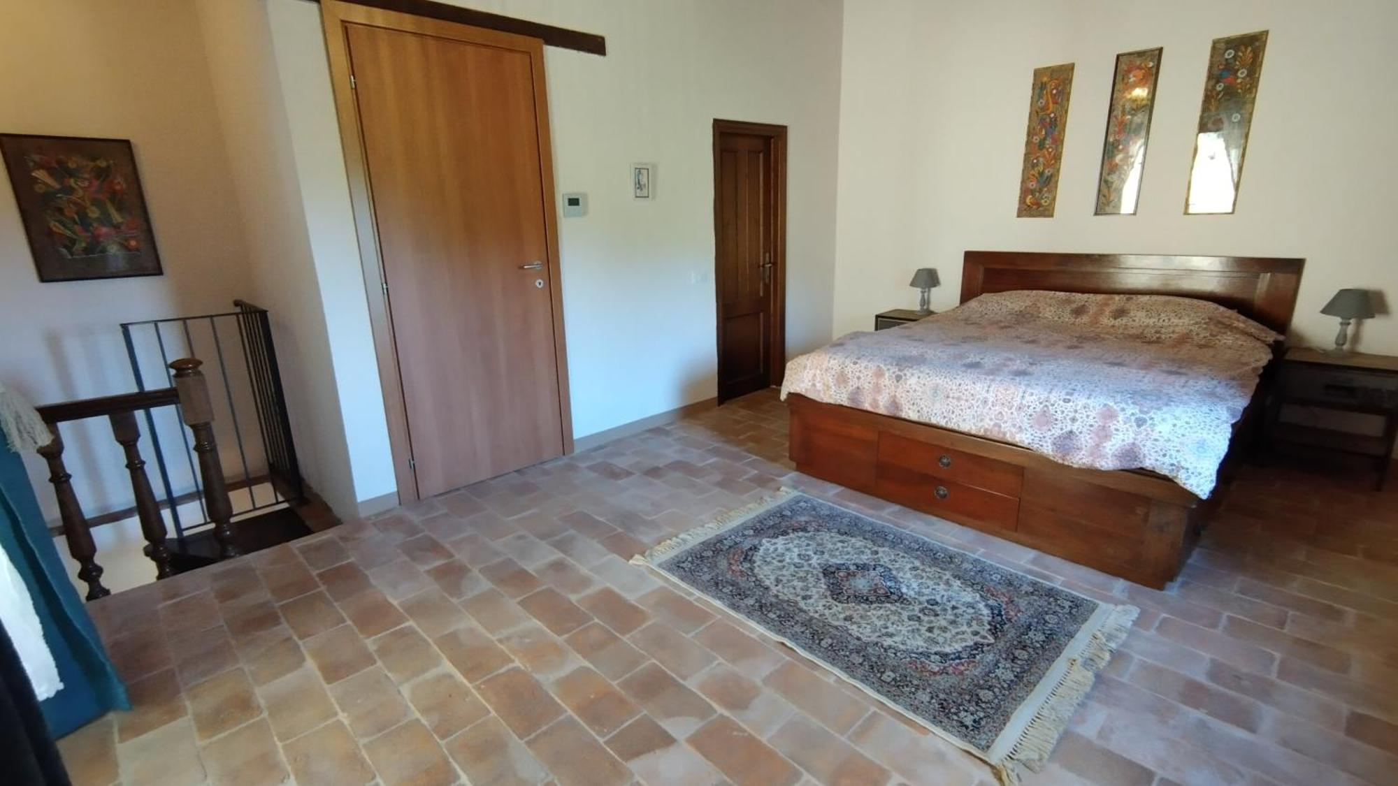 Podere Cerrete - Eco Farmhouse Кастель-дель-Пьяно Экстерьер фото